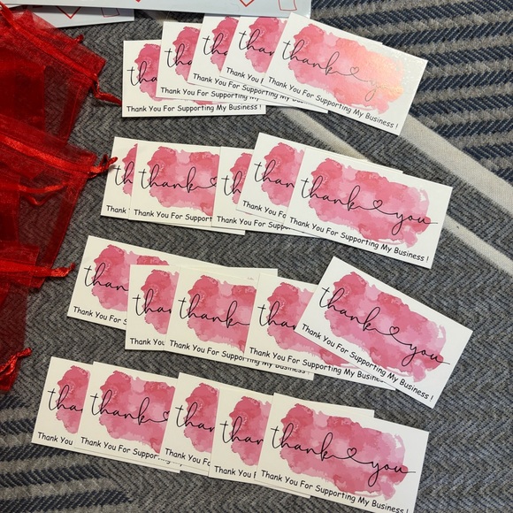 @roseruby2545 Inspired Red Rose and White Shipping Supplies Bundle - Picture 3 of 5